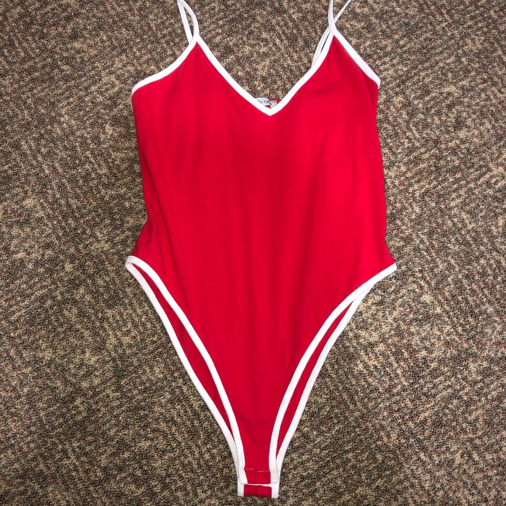 Red Body Suit